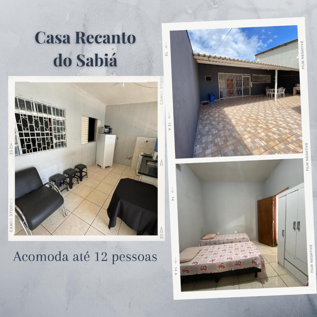 Casas De Temporadas - Hotel Recanto Do Sossego 우베를란디아 외부 사진