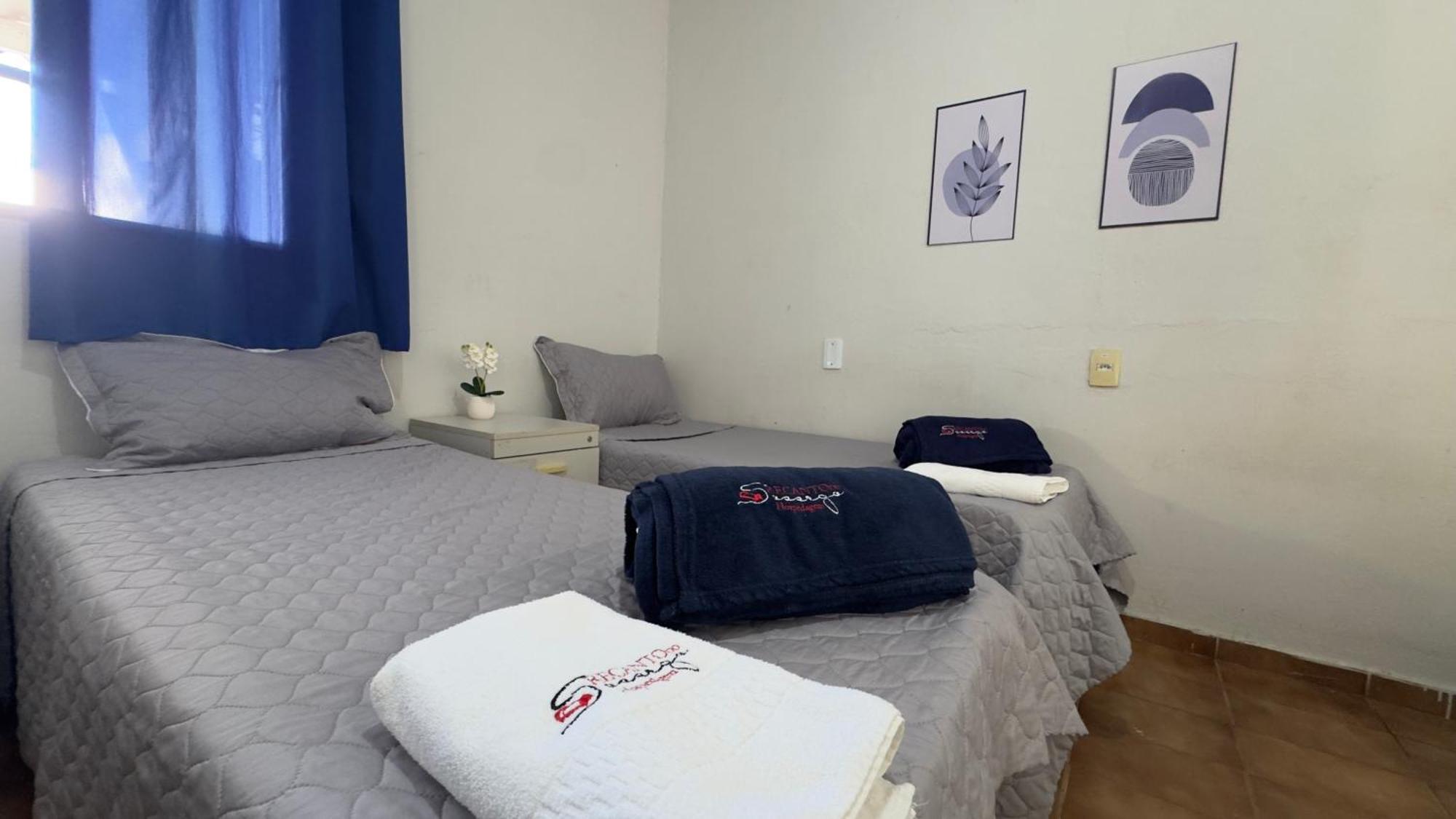 Casas De Temporadas - Hotel Recanto Do Sossego 우베를란디아 객실 사진